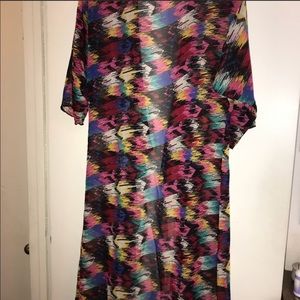 NWT Lularoe Shirley M Vibrant multi color